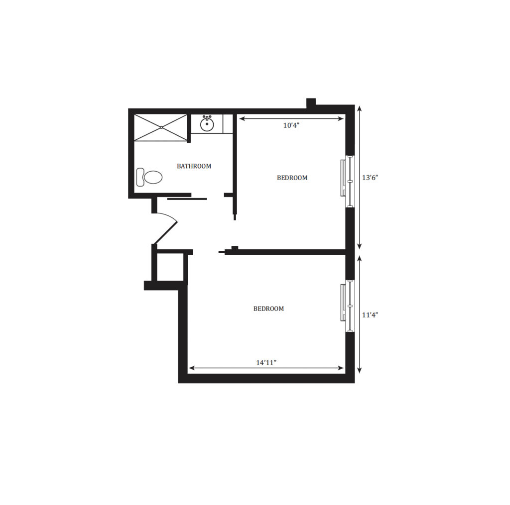 Memory Care Duesenberg II Suite floor plan image.