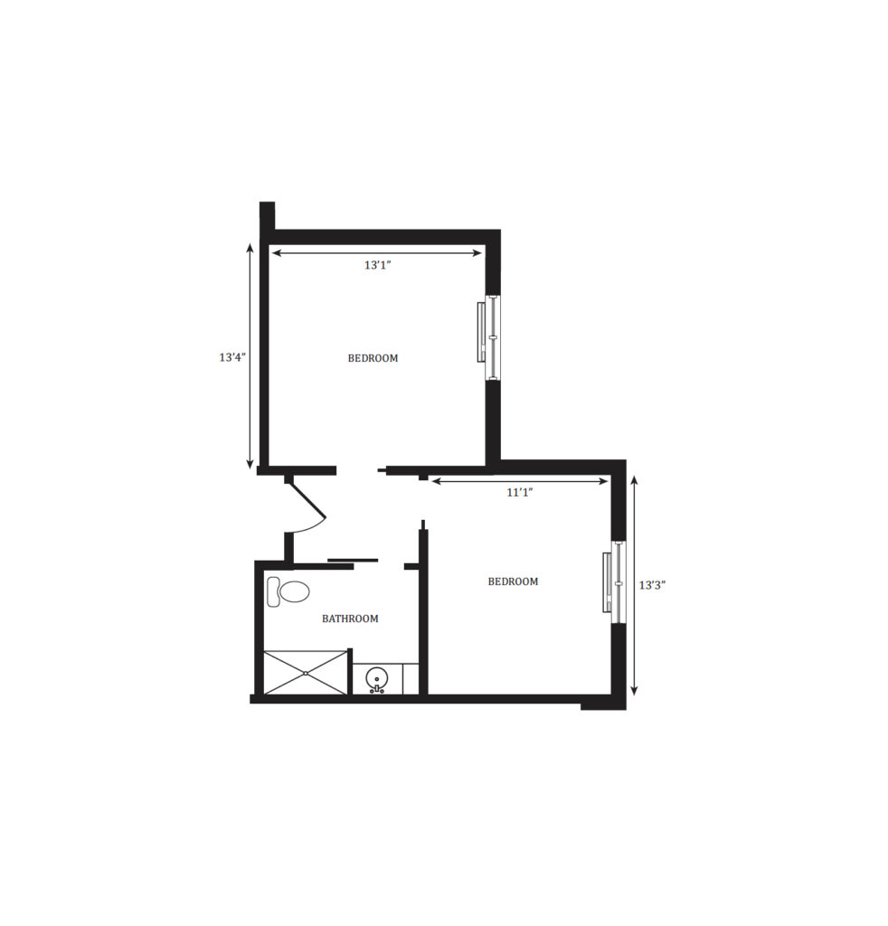 Memory Care Duesenberg Suite floor plan image.